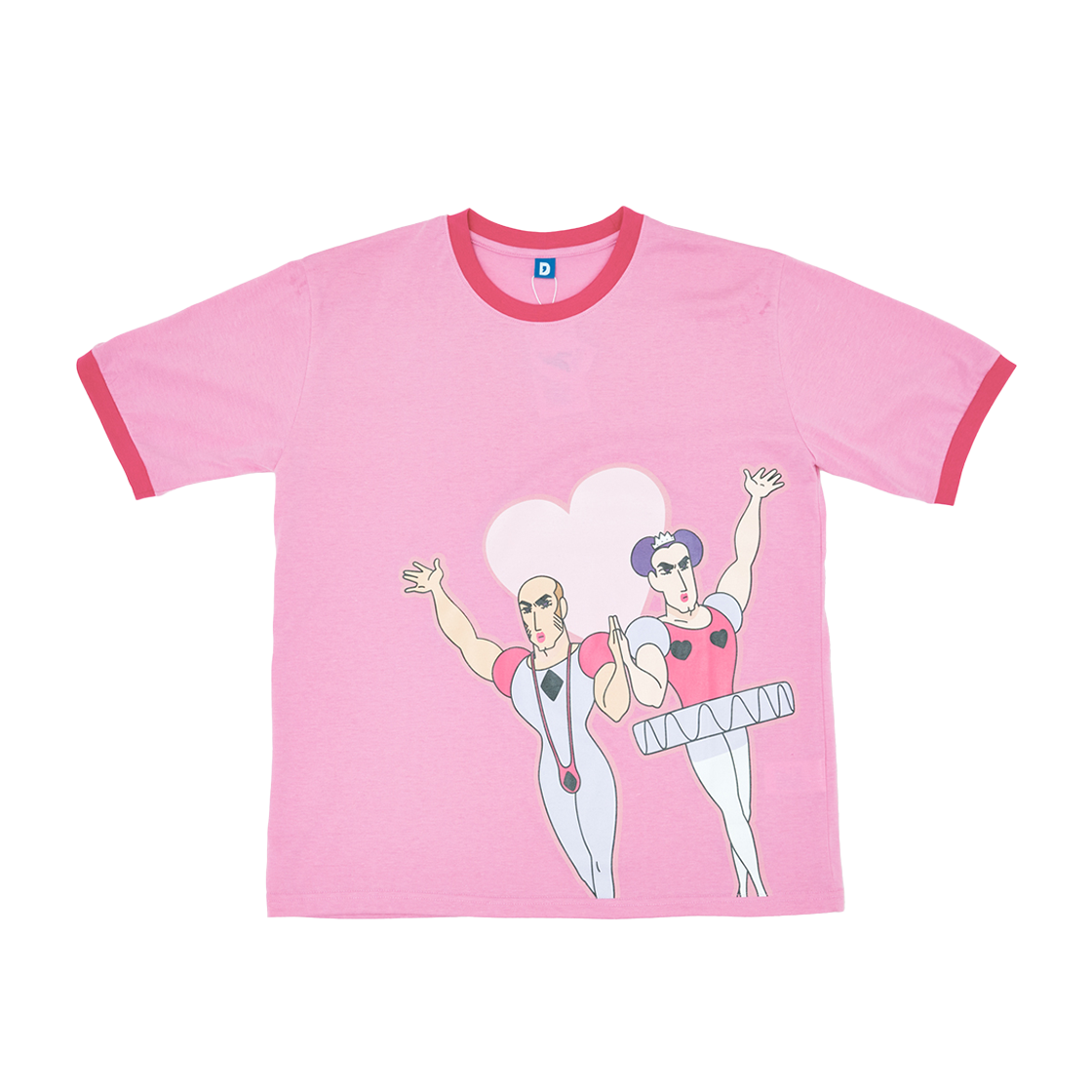 댄꼼마 X 짱구 중성마녀 야광 반팔 티셔츠(DANCOMMA x Crayon Shin-chan Unisex Witch Glow-in-the-Dark Tee)