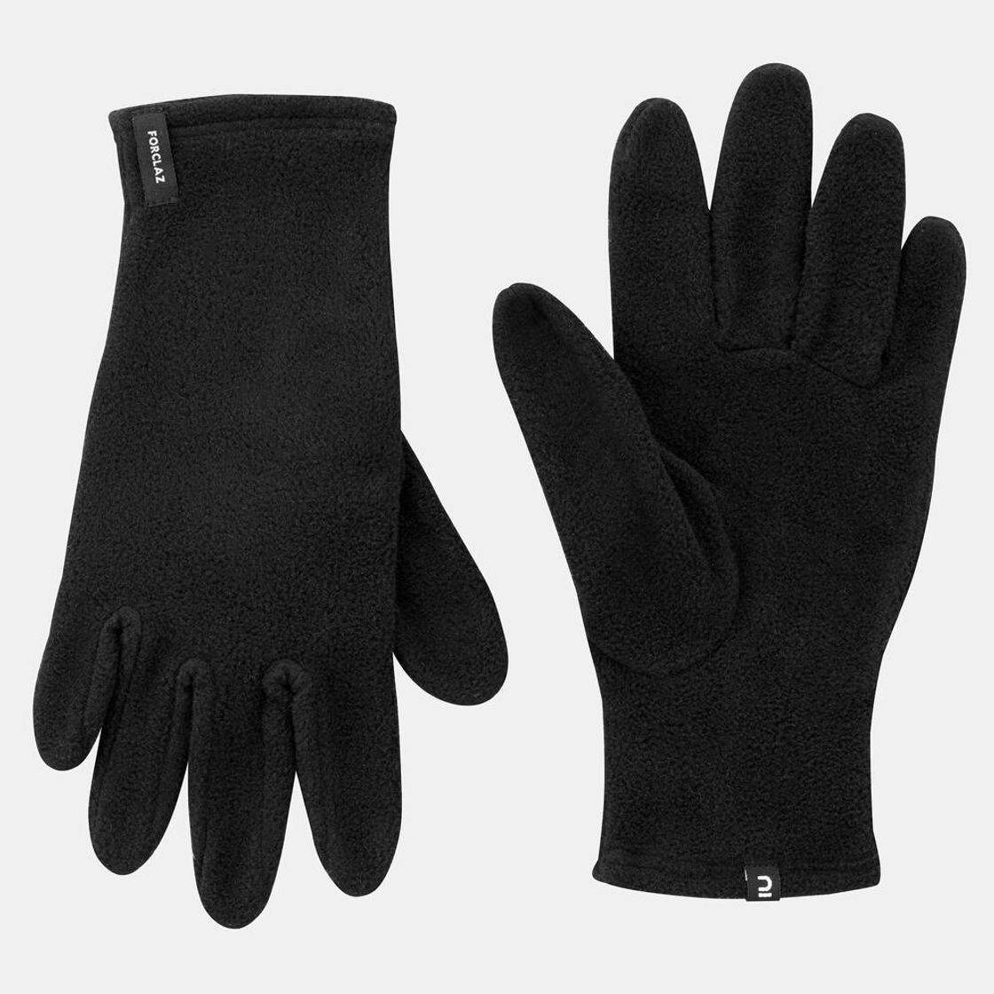 데카트론 성인 백패킹 플리스 이너 장갑 MT100 스모크 블랙(DECATHLON Adult Backpacking Fleece Inner Gloves MT100 Smoke Black) - 3