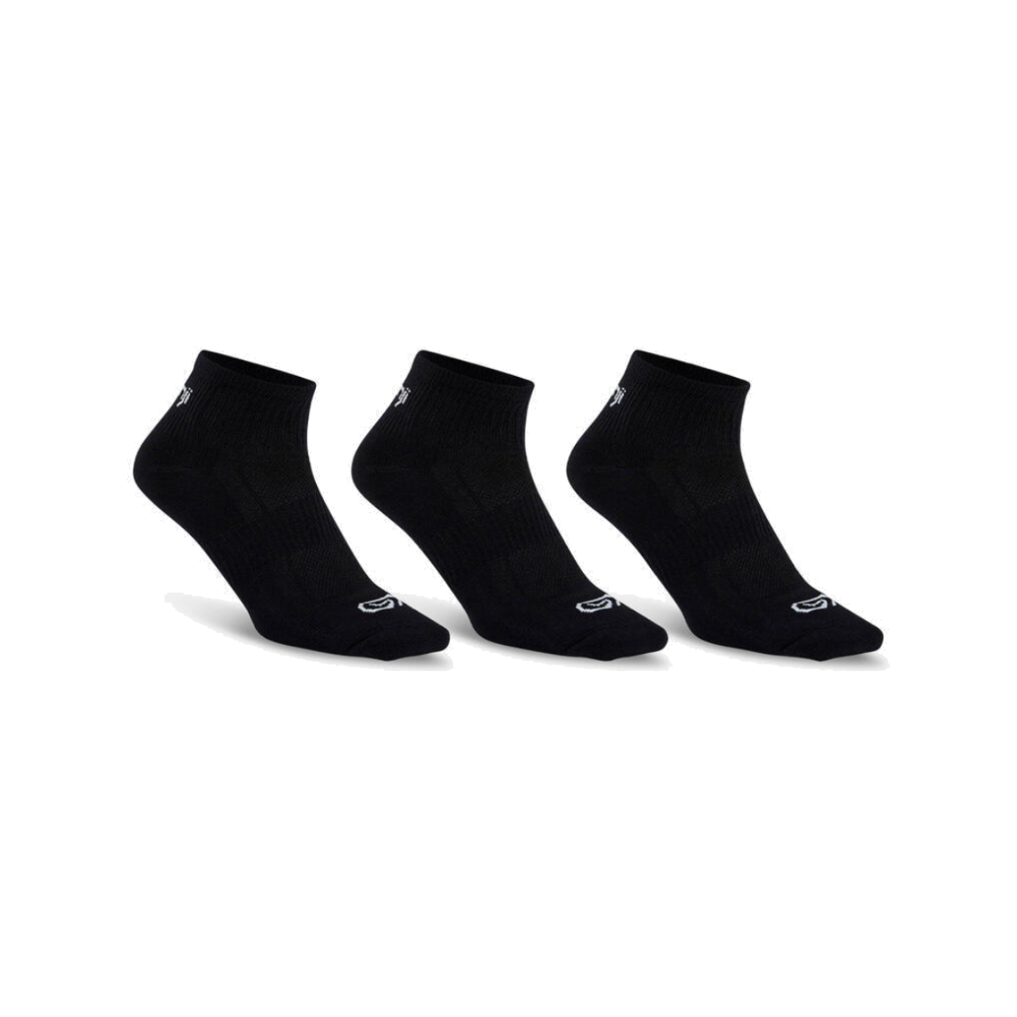 데카트론 러닝 단목 양말 3켤레 런100 블랙(DECATHLON Running Low Socks 3 Pairs Run 100 Black) - 1