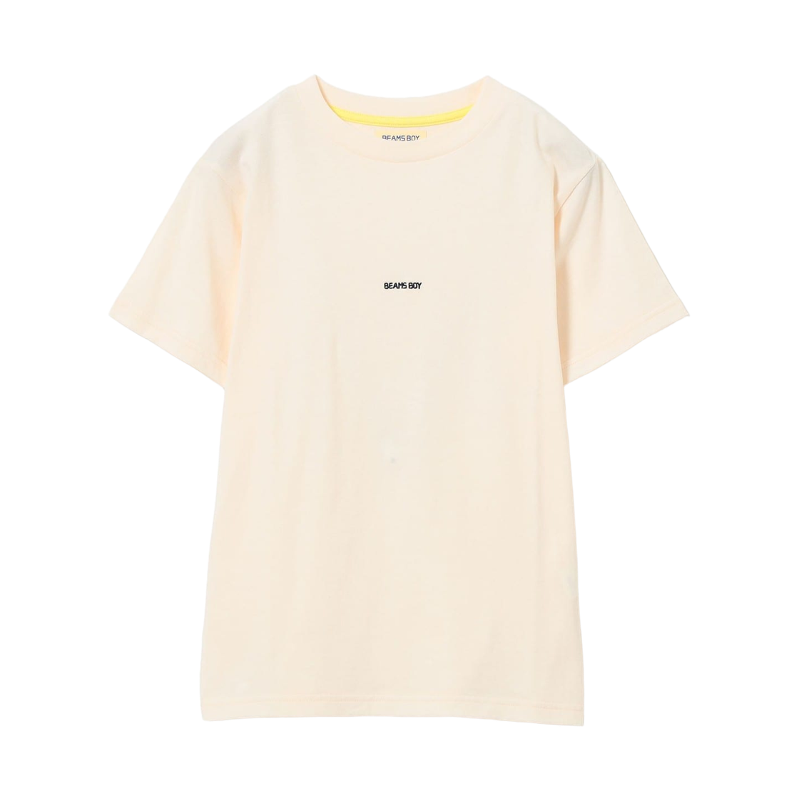 13-04-1065-101 (W) Beams Boy Embroidered Crew T-Shirt Ivory