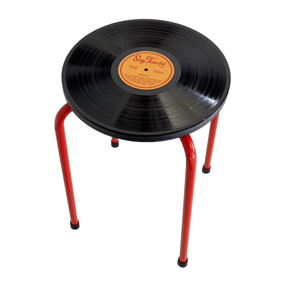 세이투셰 바이닐 스툴 레드(Say Touche Vinyl Stool Red)