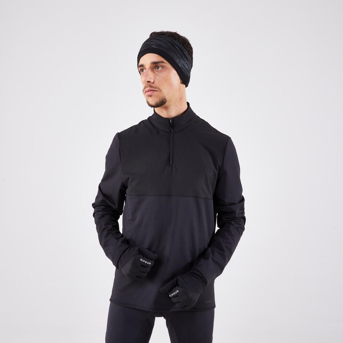 데카트론 러닝 장갑 에볼루티브 V2 스모크 블랙(DECATHLON Running Gloves Evolutive V2 Smoked Black) - 3