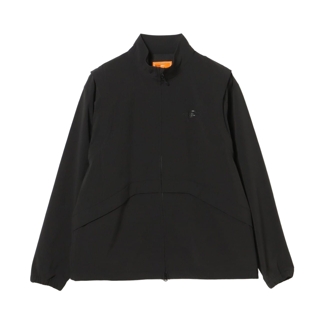 빔즈 골프 오렌지 라벨 투웨이 스트레치 립스탑 블루종 블랙(Beams Golf Orange Label 2Way Stretch Ripstop Blouson Black)