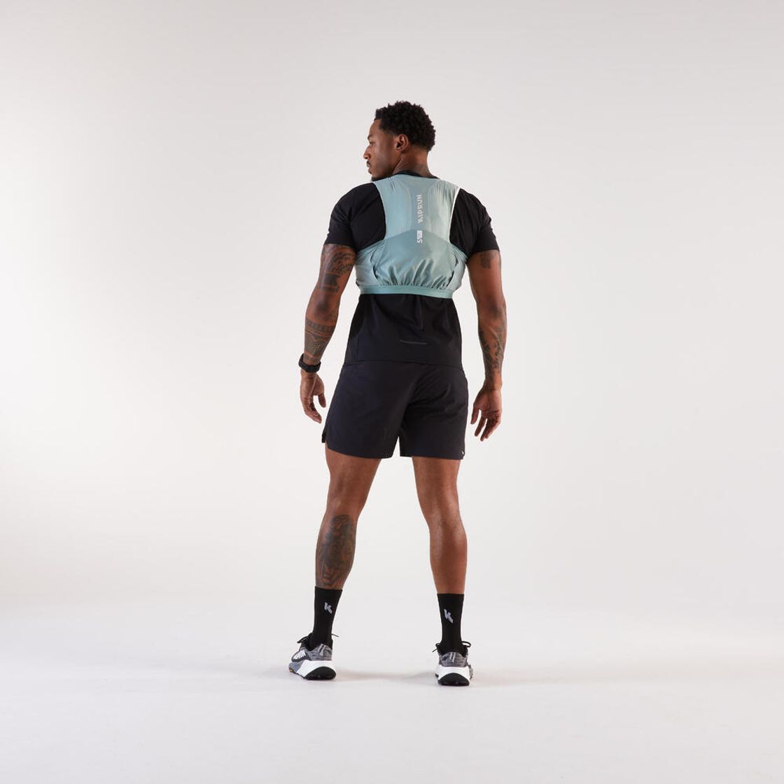 데카트론 경량 트레일러닝 베스트 5L 프로즌 그린(DECATHLON Lightweight Trail Running Vest 5L Frozen Green) - 9