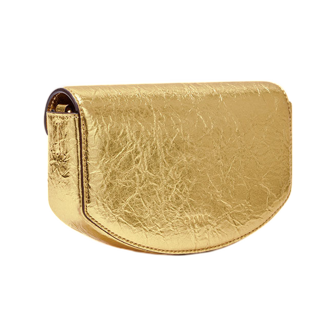 가니 루루 월렛 온 체인 메탈릭 골드(Ganni Lulu Wallet On Chain Metallic Gold) - 2