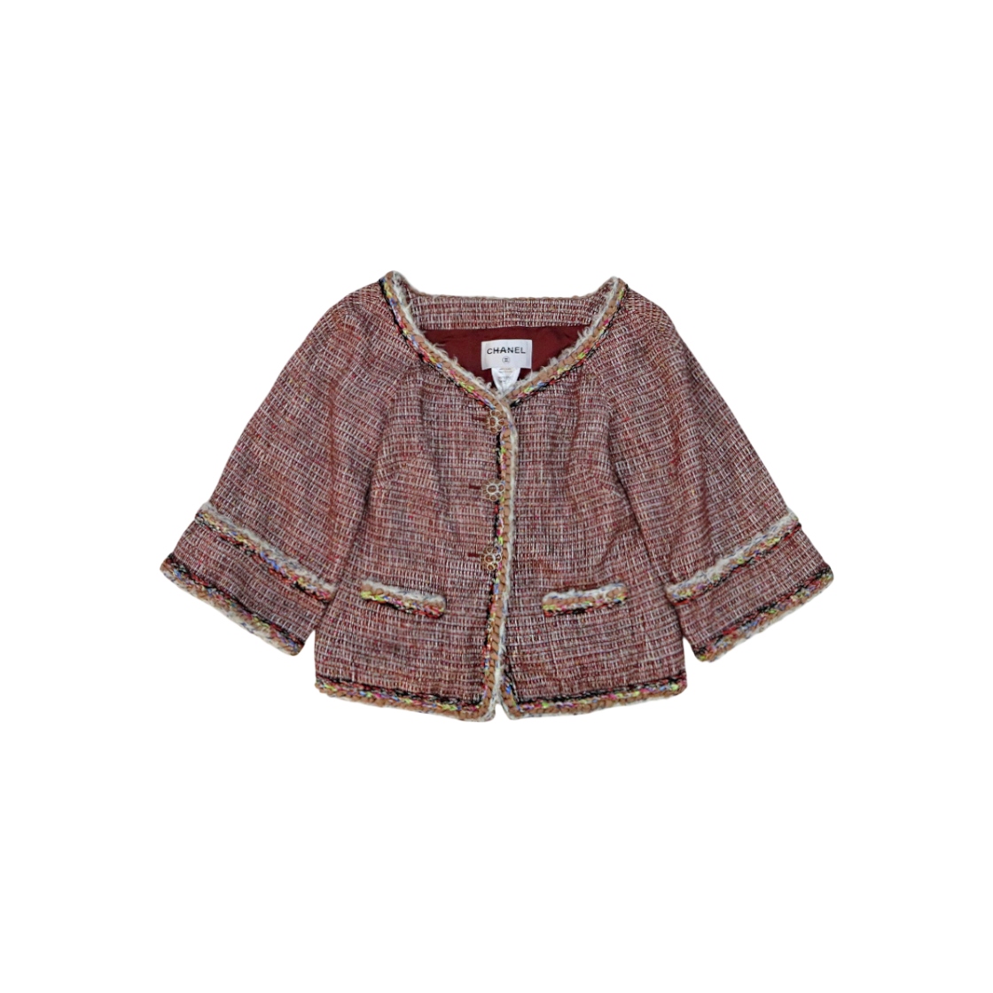 샤넬 레드 트위드 재킷 C-C53901(Chanel Red Tweed Jacket C-C53901) - 1