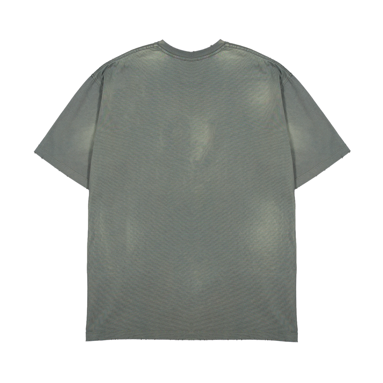 언더마이카 무.166 클래식 로고 워시드 포켓 티셔츠 카키(Undermycar Mu.166 Classic Logo Washed Pocket T-shirts Khaki) - 2