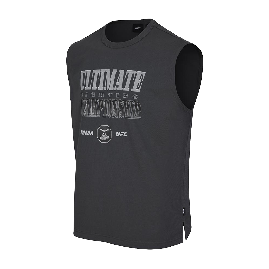 유에프씨 스포츠 울티맨 2.0 릴렉스핏 슬리브리스 차콜 U2SLW2111CH(UFC SPORT Ultiman 2.0 Relaxed Fit Sleeveless Charcoal) - 2