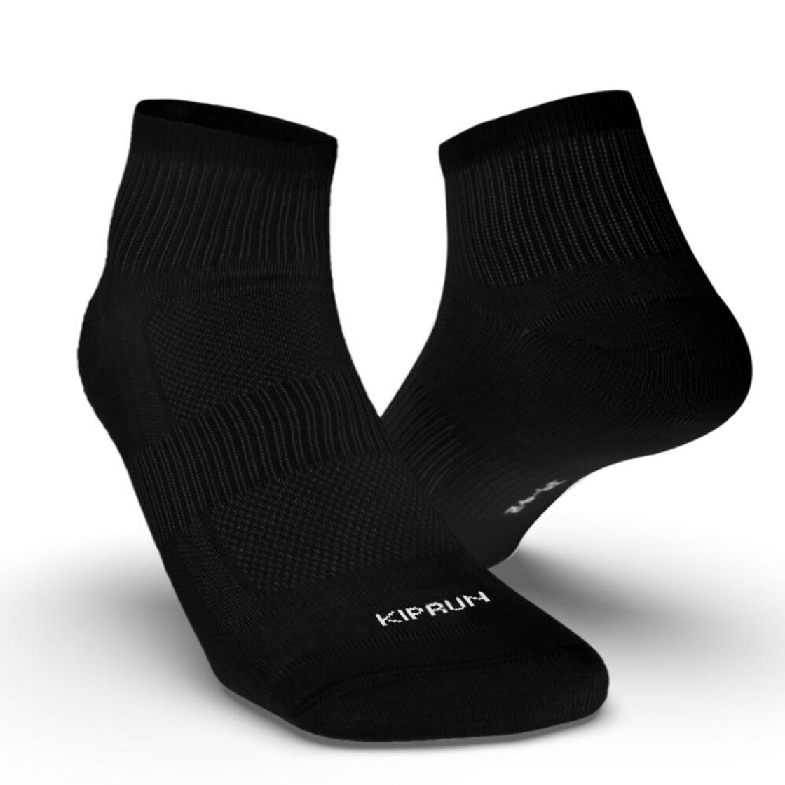 데카트론 러닝 단목 양말 3켤레 런100 블랙(DECATHLON Running Low Socks 3 Pairs Run 100 Black) - 2