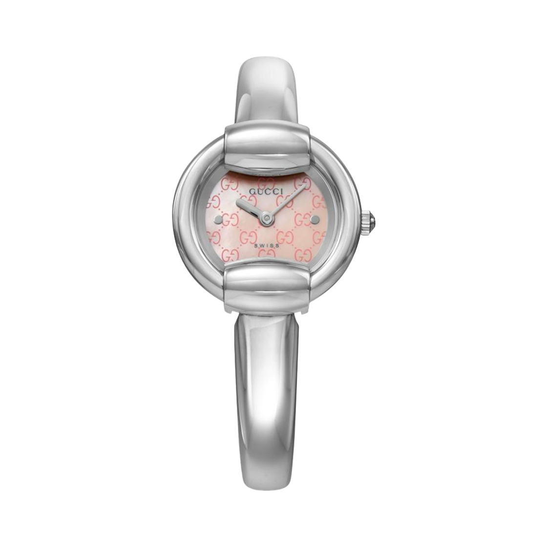 YA014513 [25% 쿠폰] Gucci 1400 Series Quartz 25mm Stainless Steel Pink Silver