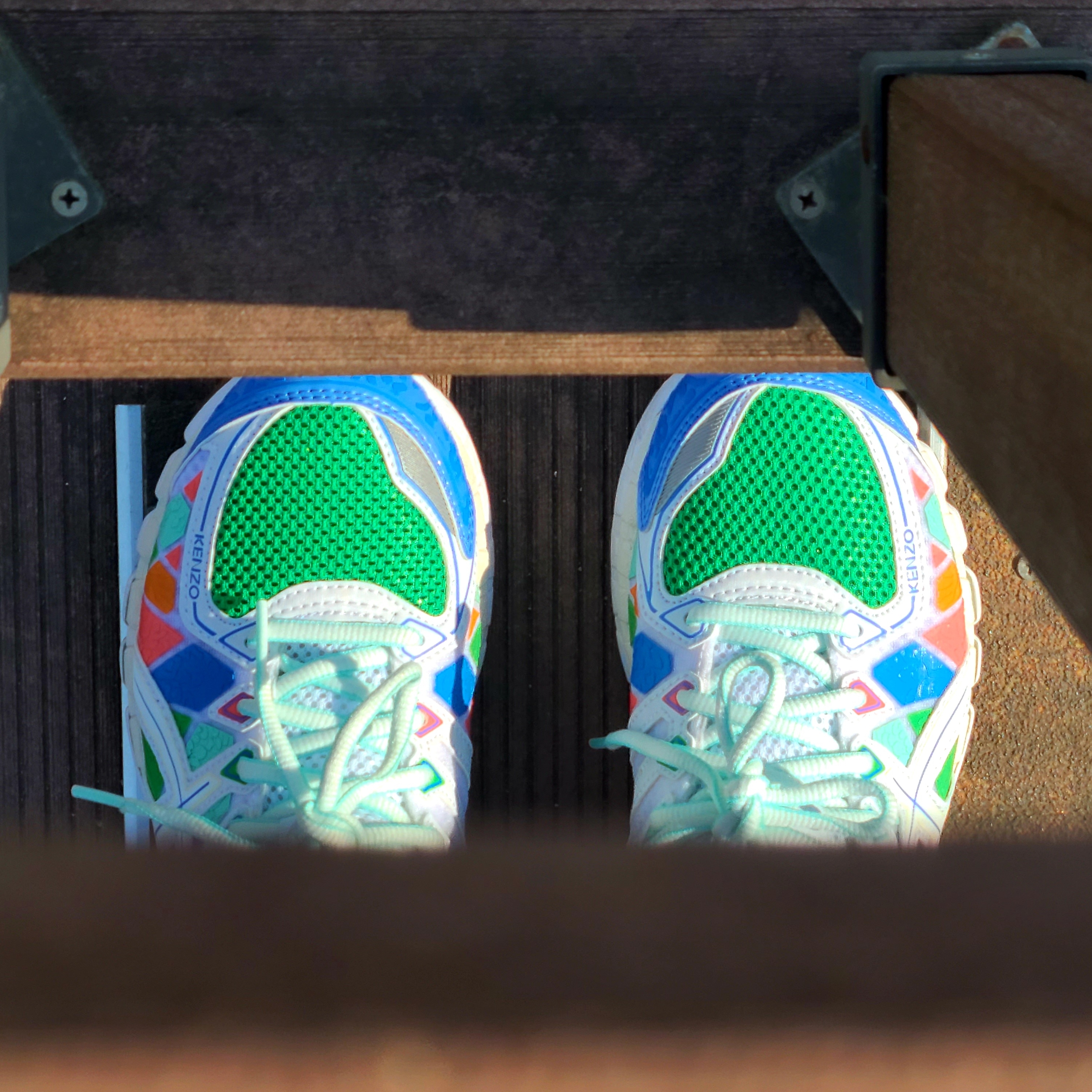 Asics x Kenzo Gel-Kayano 20 by Nigo Multi White 착용 스타일 - 1