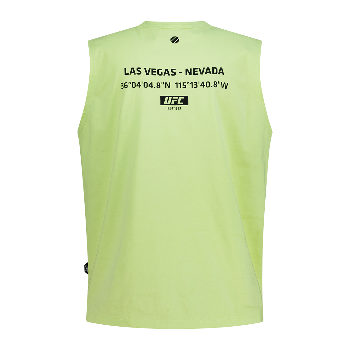 유에프씨 스포츠 소로나 릴렉스핏 슬리브리스 라임 U2SLW2102LM(UFC SPORT Sorona Relaxed Fit Sleeveless Lime) - 3