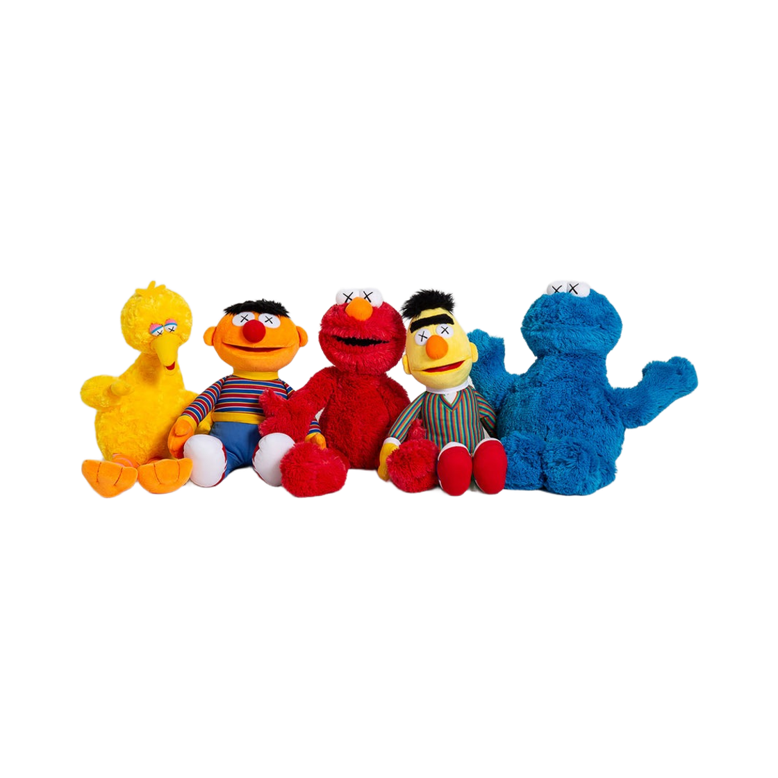 유니클로 x 카우스 x 세서미 스트리트 플러시 토이 컴플리트 박스 세트 (5개입)(Uniqlo x Kaws x Sesame Street Plush Toy Complete Box Set (Set of 5)) - 1