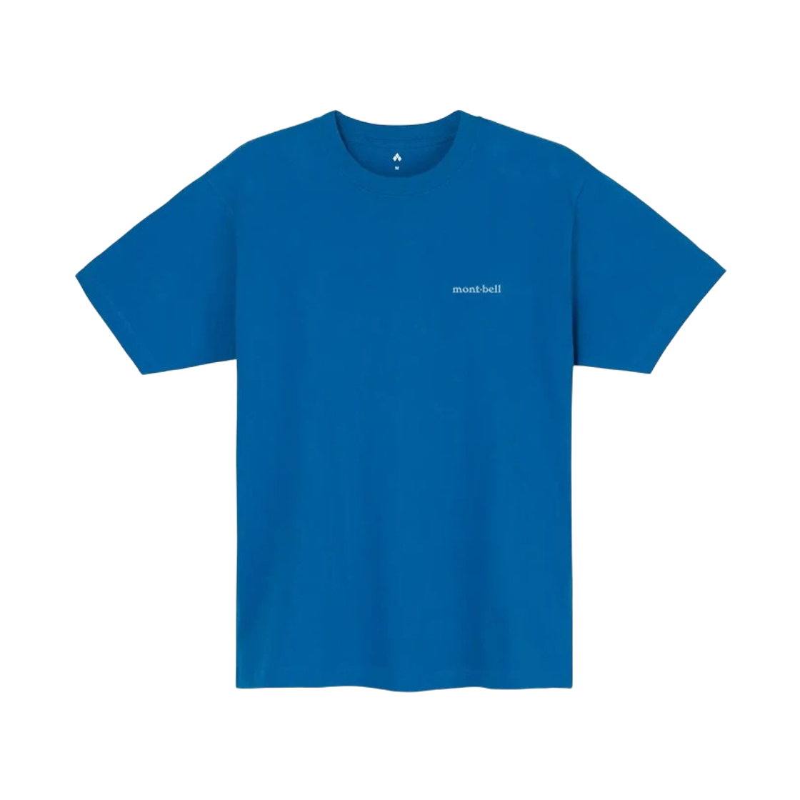 2104792 Montbell Pear Skin Cotton T-Shirt Blue