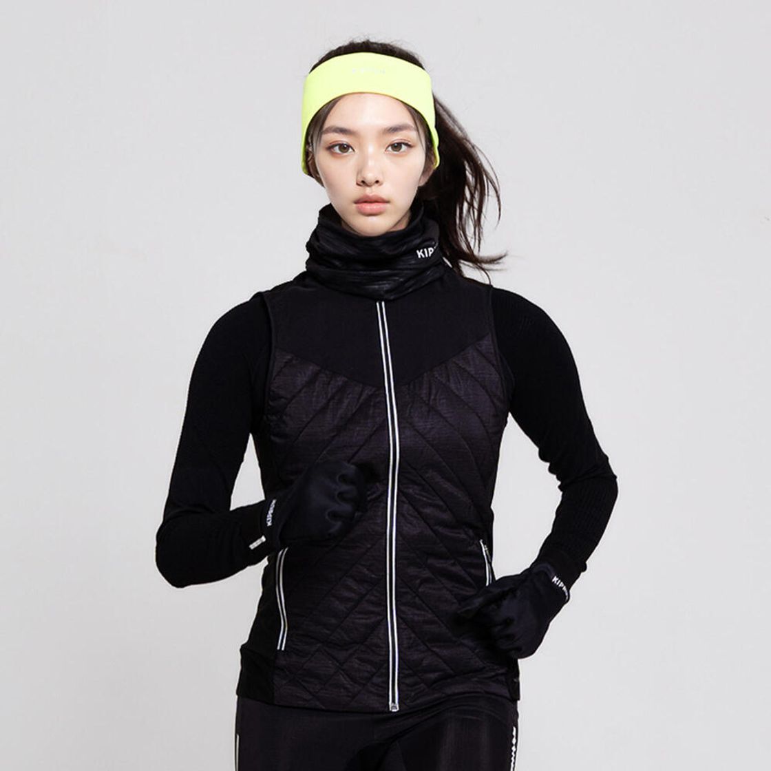 데카트론 러닝 보온 헤드밴드 런 웜 플루오 애시드 옐로우(DECATHLON Running Warm Headband Run Warm Fluo Acid Yellow) - 5