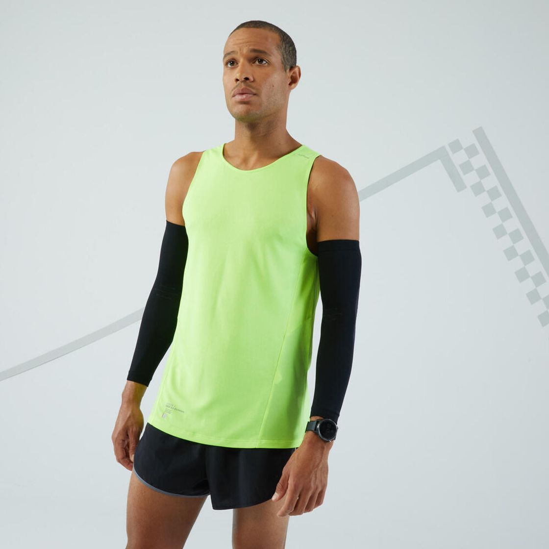 데카트론 러닝 팔 토시 암 슬리브 킵런 보온 블랙(DECATHLON Running Arm Sleeves Kiprun Warm Black) - 4