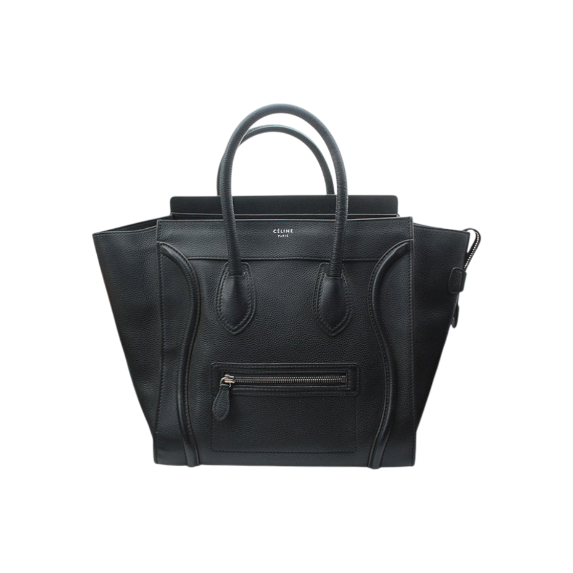 셀린느 블랙 러기지 미듐 토트백(Celine Black Medium Luggage Tote) - 1