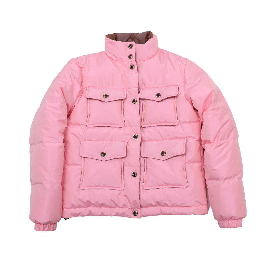 샤넬 P79768 코코 네쥬 다운 재킷 실크 핑크(Chanel P79768 Coco Neige Down Jacket in Silk Pink) - 1