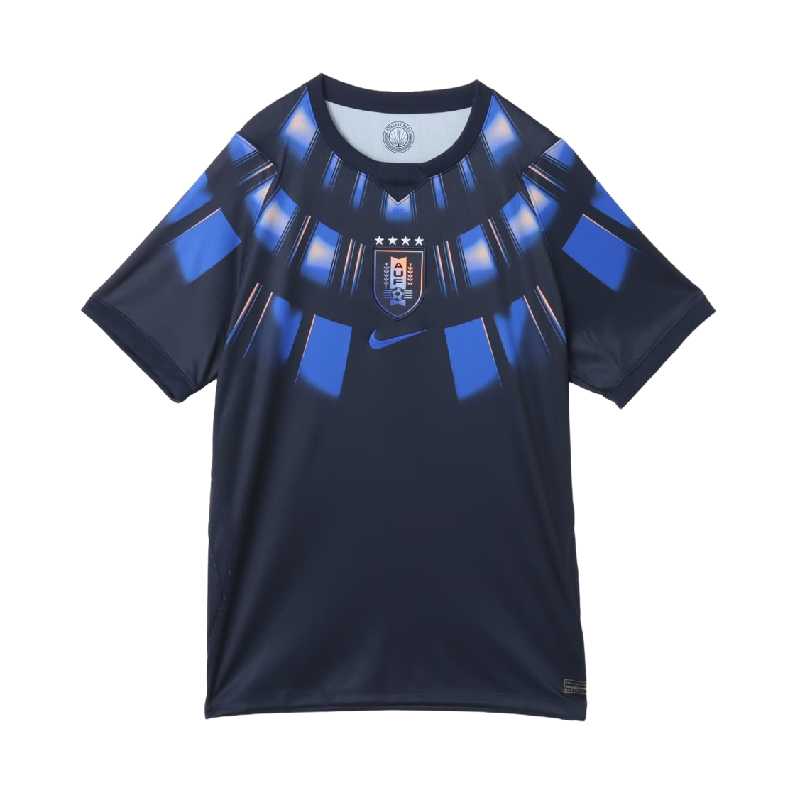 IO4681-451 Nike Uruguay 2026 Stadium Away Dri-Fit Soccer Replica Jersey Obsidian Hyper Royal (IO4681-451) (Non Marking Ver.)