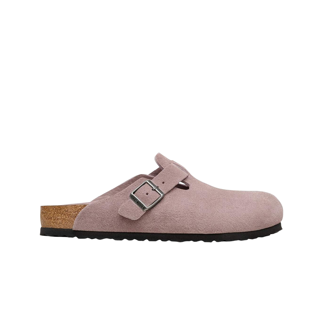 1031624 Birkenstock Boston Suede Leather Faded Purple - Regular