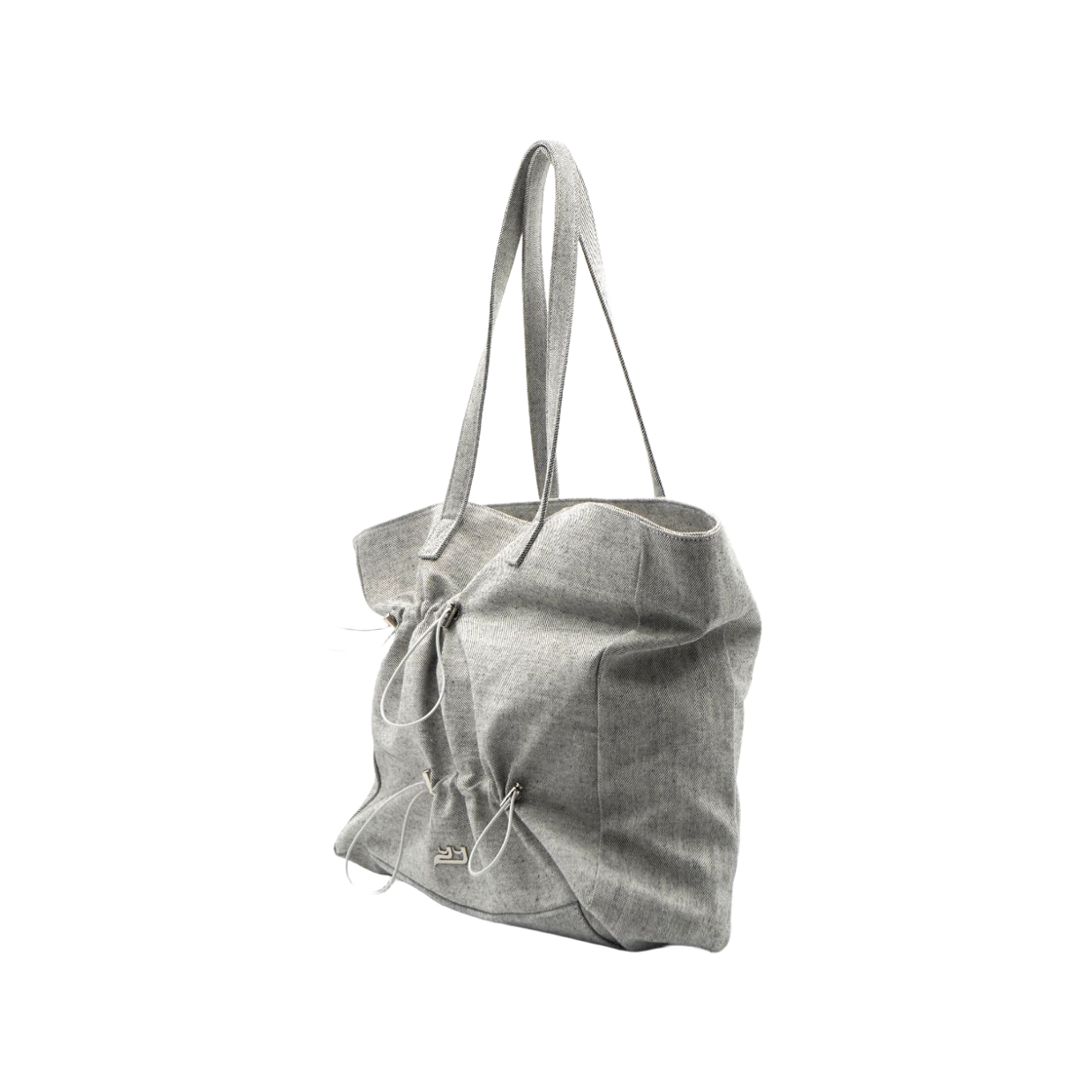 이에이에 미미 쇼퍼백 그레이 데님(YIEYIE Y.17 Mimi Shopper Bag BB24 Grey Denim) - 2