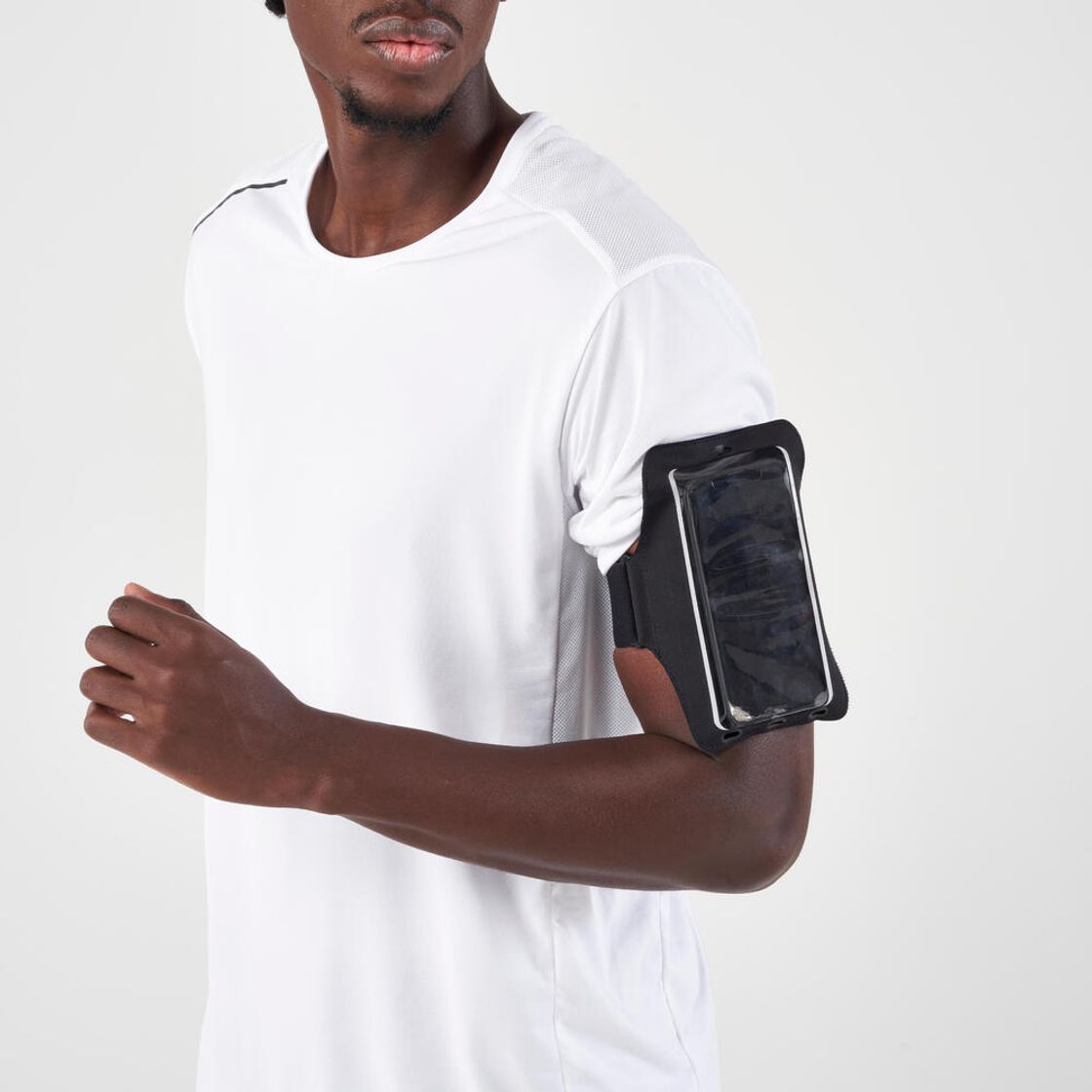 데카트론 러닝 스마트폰 암밴드 V3 스모크 블랙(DECATHLON Running Smartphone Armband V3 Smoked Black) - 7