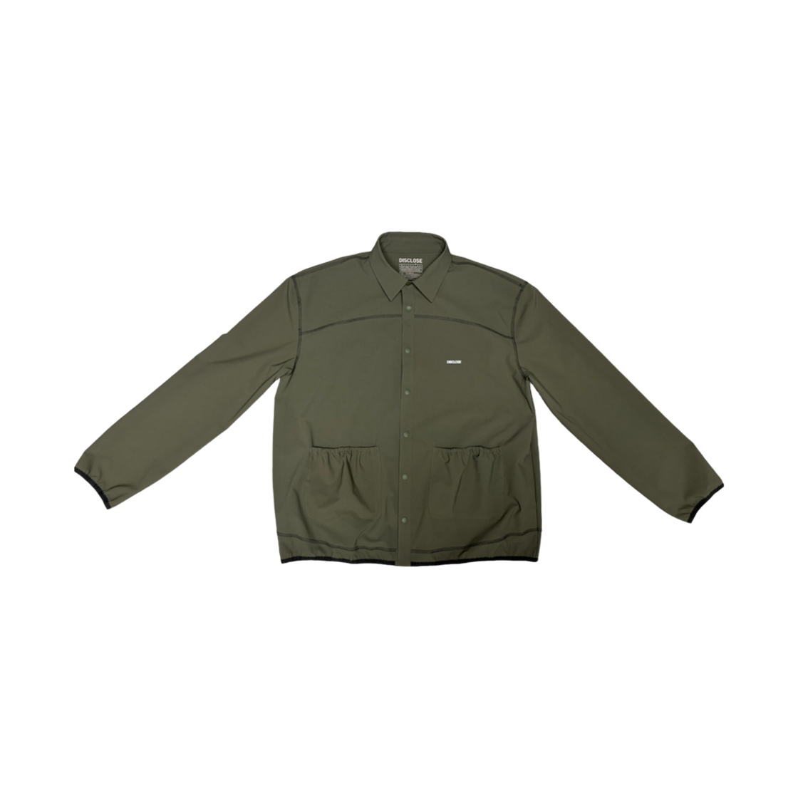 디스클로즈 002 스포텍스 올트레인 버튼다운 셔츠 다크 올리브(DISCLOSE 002 Sportex All Terrain Button Down Shirt Dark Olive)