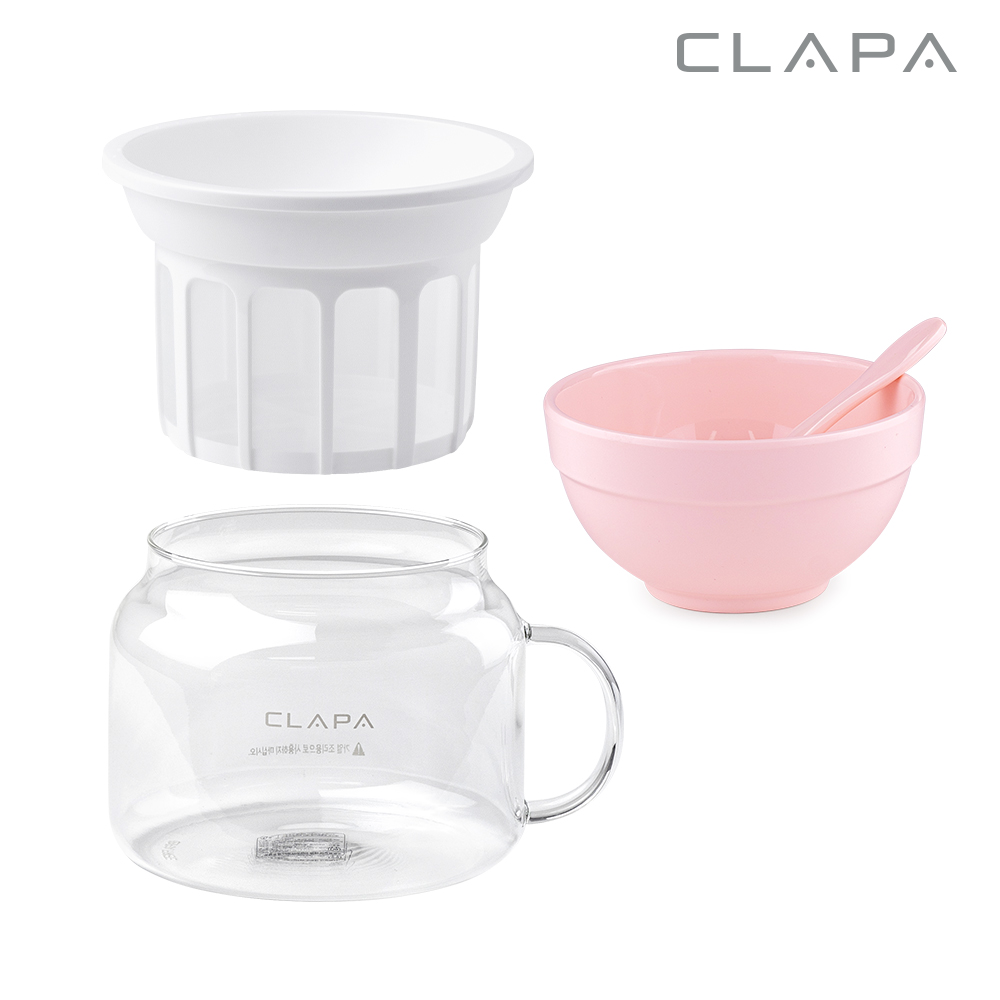 유청분리기 [3단 꾸덕조절 / 유리소재] 클래파 그릭요거트 메이커 1.8L 대용량(CLAPA Whey Separator Greek Yogurt Strainer Maker, Home Kitchen Tool BYF-G18) - 3