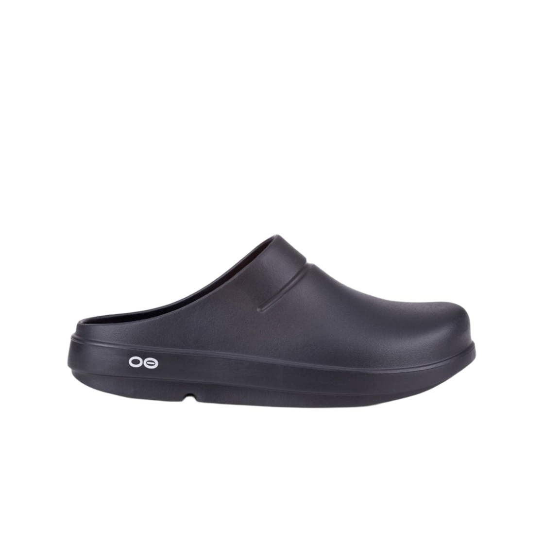 우포스 OOcloog 블랙 남여공용 클로그(OOFOS OOcloog Black Unisex Clogs)
