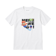 Uniqlo UT x Mario Movie Graphic T-Shirt A White