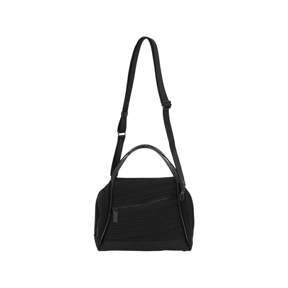 PP54-AG551-15 Pleats Please Issey Miyake Bias Pleats Bag Black
