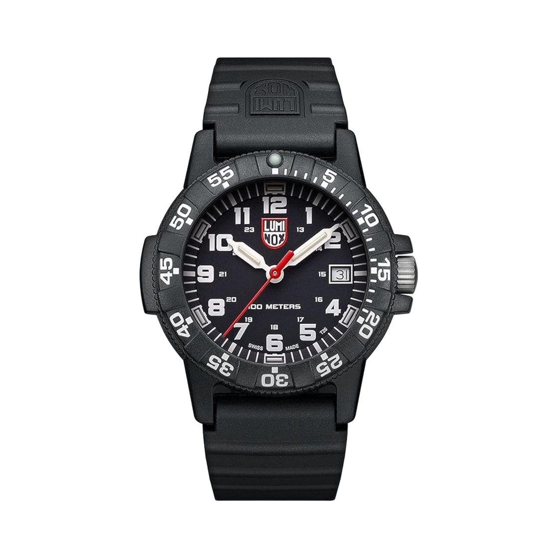 XS.0301.L [25% 쿠폰] Luminox Leatherback Sea Turtle Quartz 39mm Rubber Black