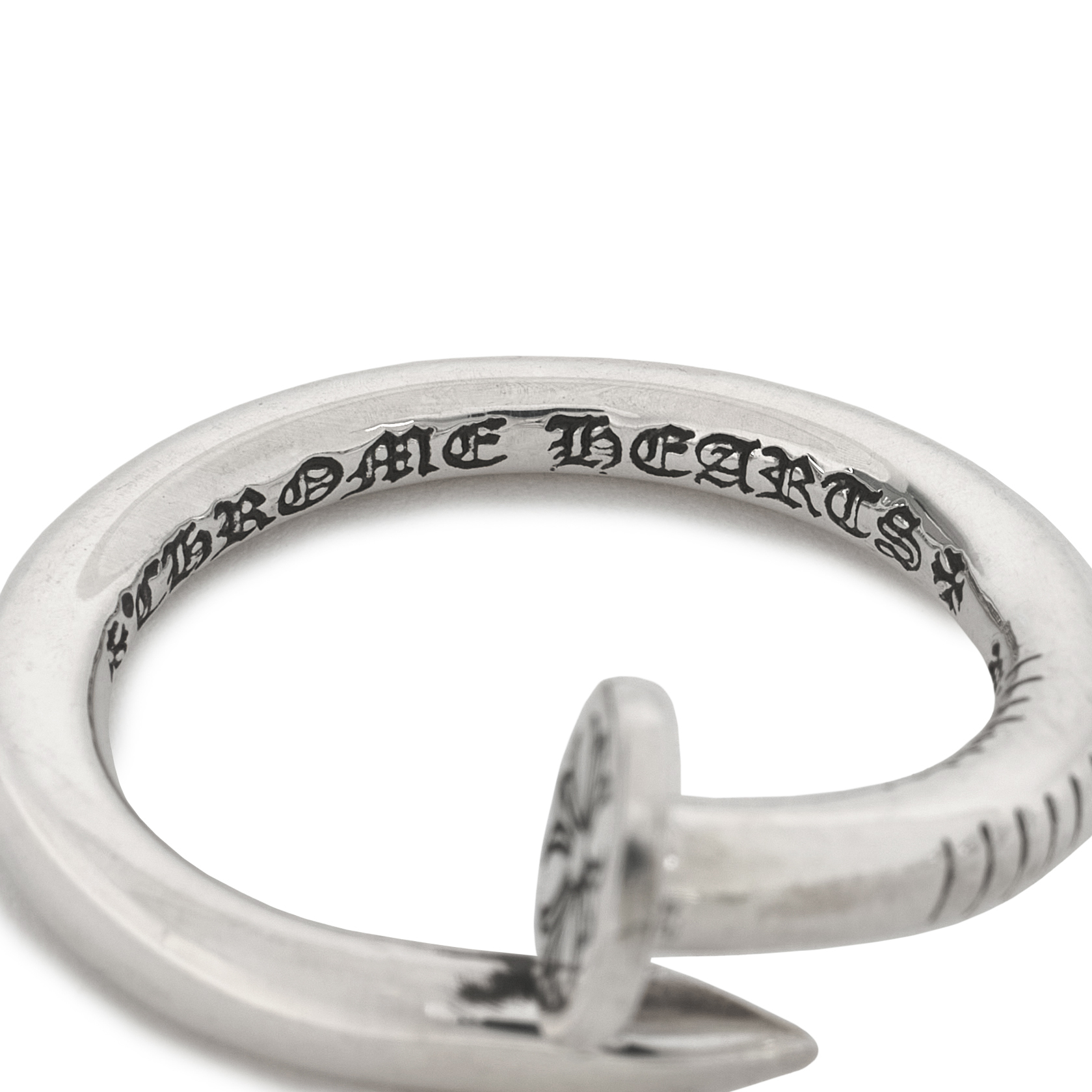크롬하츠 플랫 네일 링 실버(Chrome Hearts Flat Nail Ring Silver) - 5
