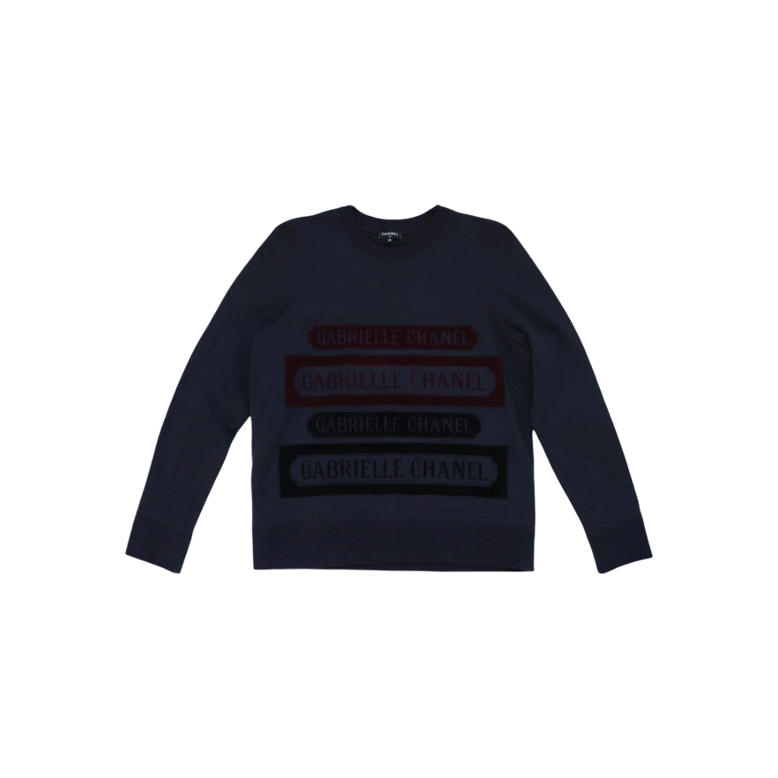 IT4NA4JB4B93 Chanel Navy Sweatshirt
