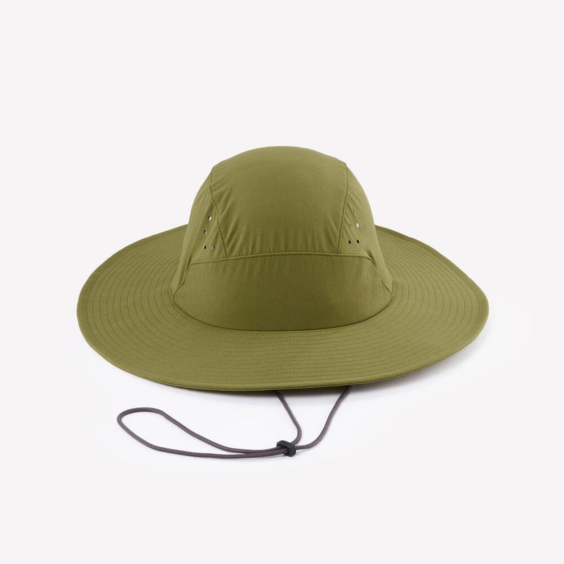 데카트론 하이킹 자외선 차단 모자 하이크 500 골든 올리브 그린(DECATHLON Hiking UV Protection Hat Hike 500 Golden Olive Green) - 4