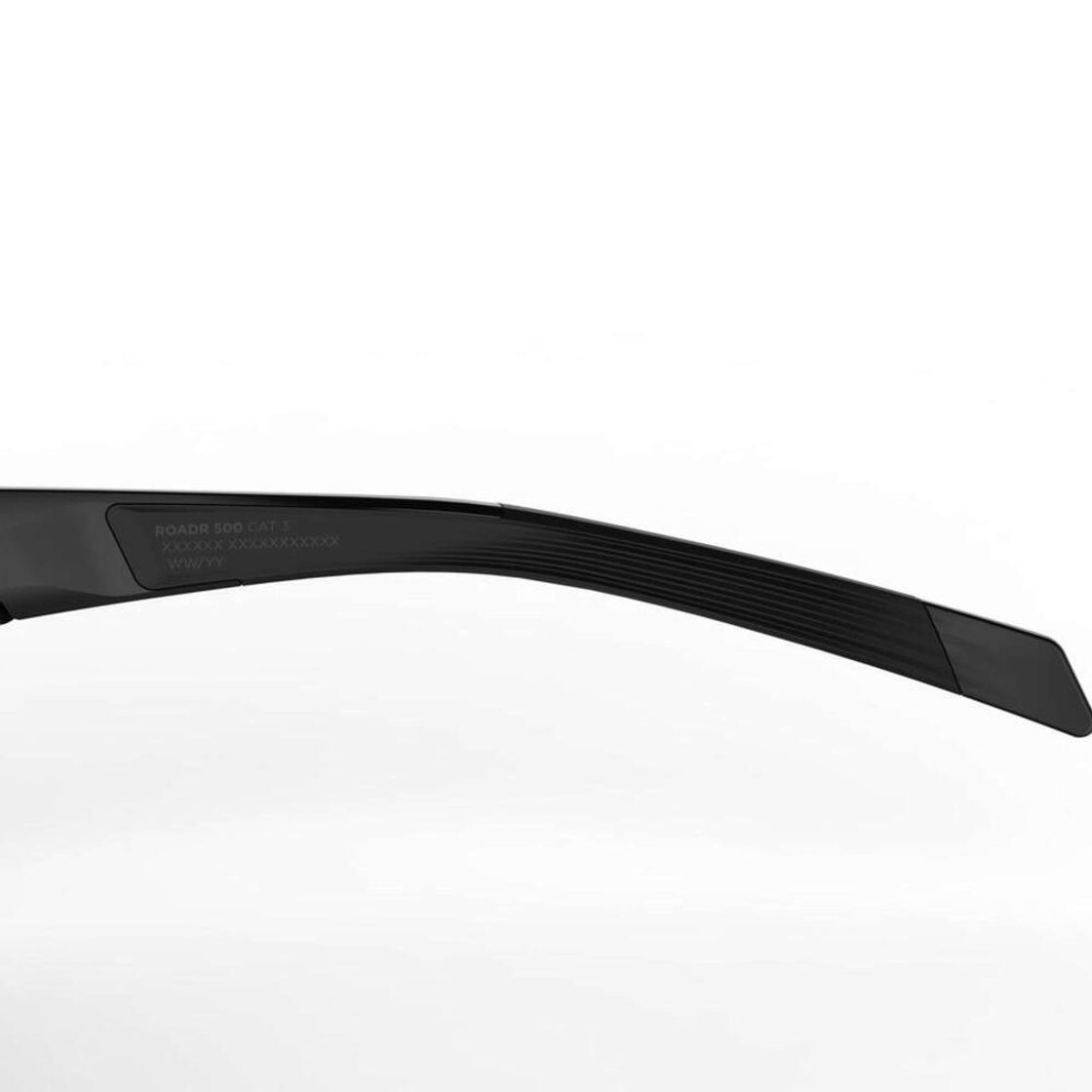 데카트론 성인 스포츠 선글라스 카테고리3 로드R 500 블랙(DECATHLON Adult Sports Sunglasses Category 3 RoadR 500 Black) - 4