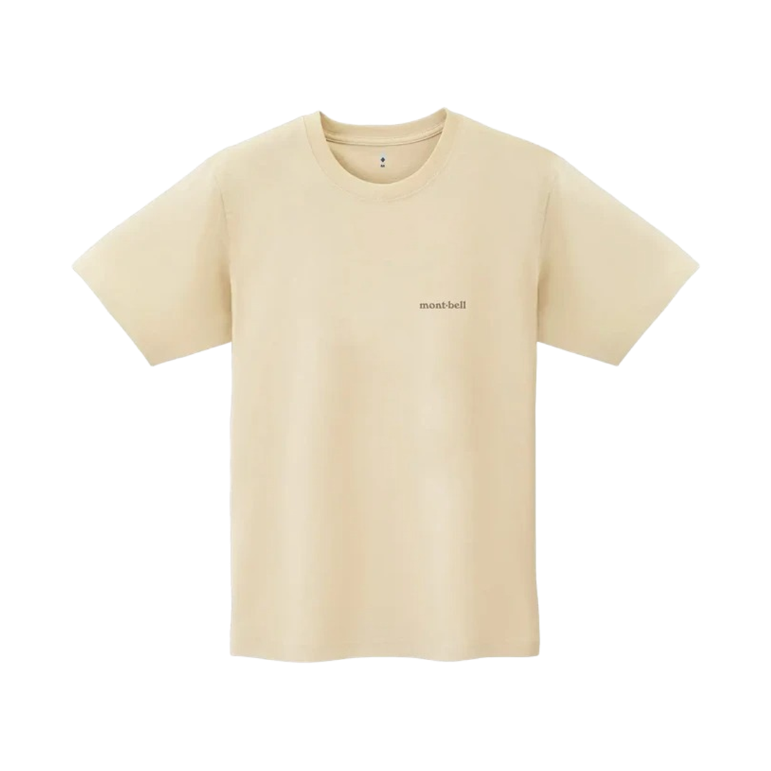 2104792 Montbell Pear Skin Cotton T-Shirt Ivory