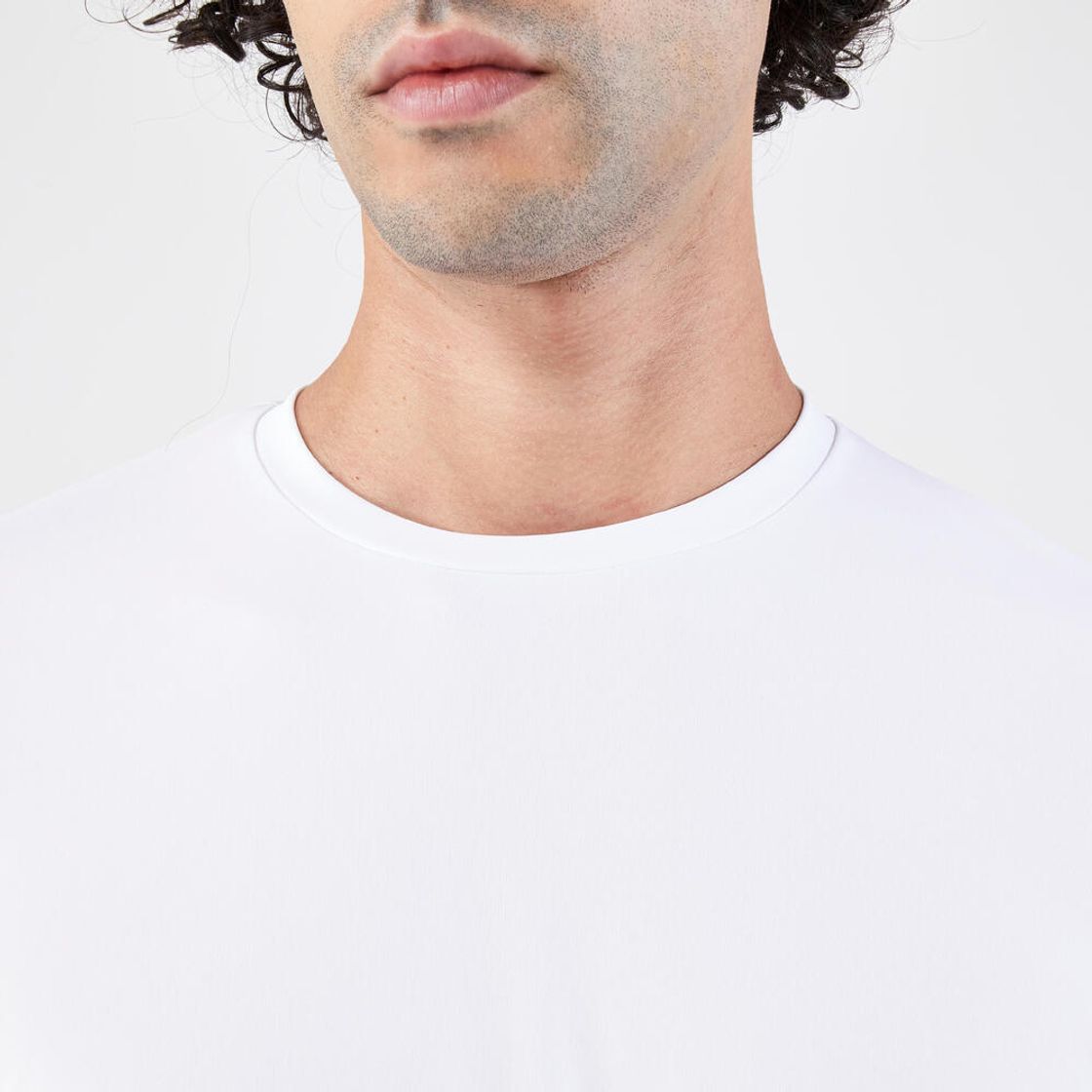 데카트론 남성 러닝 긴팔 티 런 드라이 100 울트라 화이트(DECATHLON Men's Running Long-Sleeved T-Shirt Run Dry 100 Ultra White) - 3