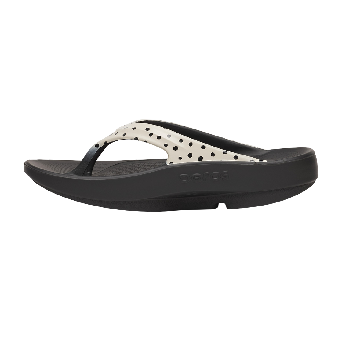 [9% 적립] 우포스 Oolala Ltd 크림 남여공용 플립플랍([9% 적립] OOFOS Oolala Ltd Cream Unisex Flip-Flops) - 4