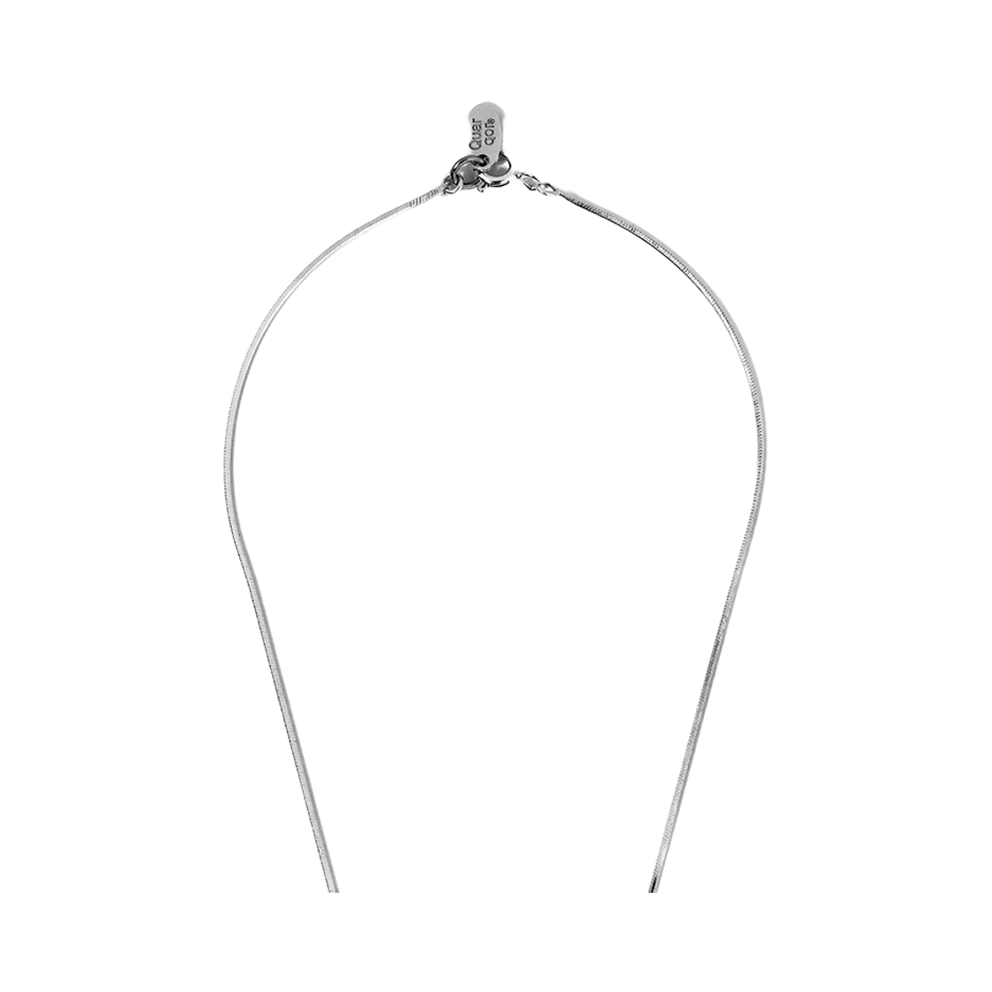 쿼르코어  #7522 silver92.5 넥클리스(Quarqor #7522 silver92.5 Necklace) - 4