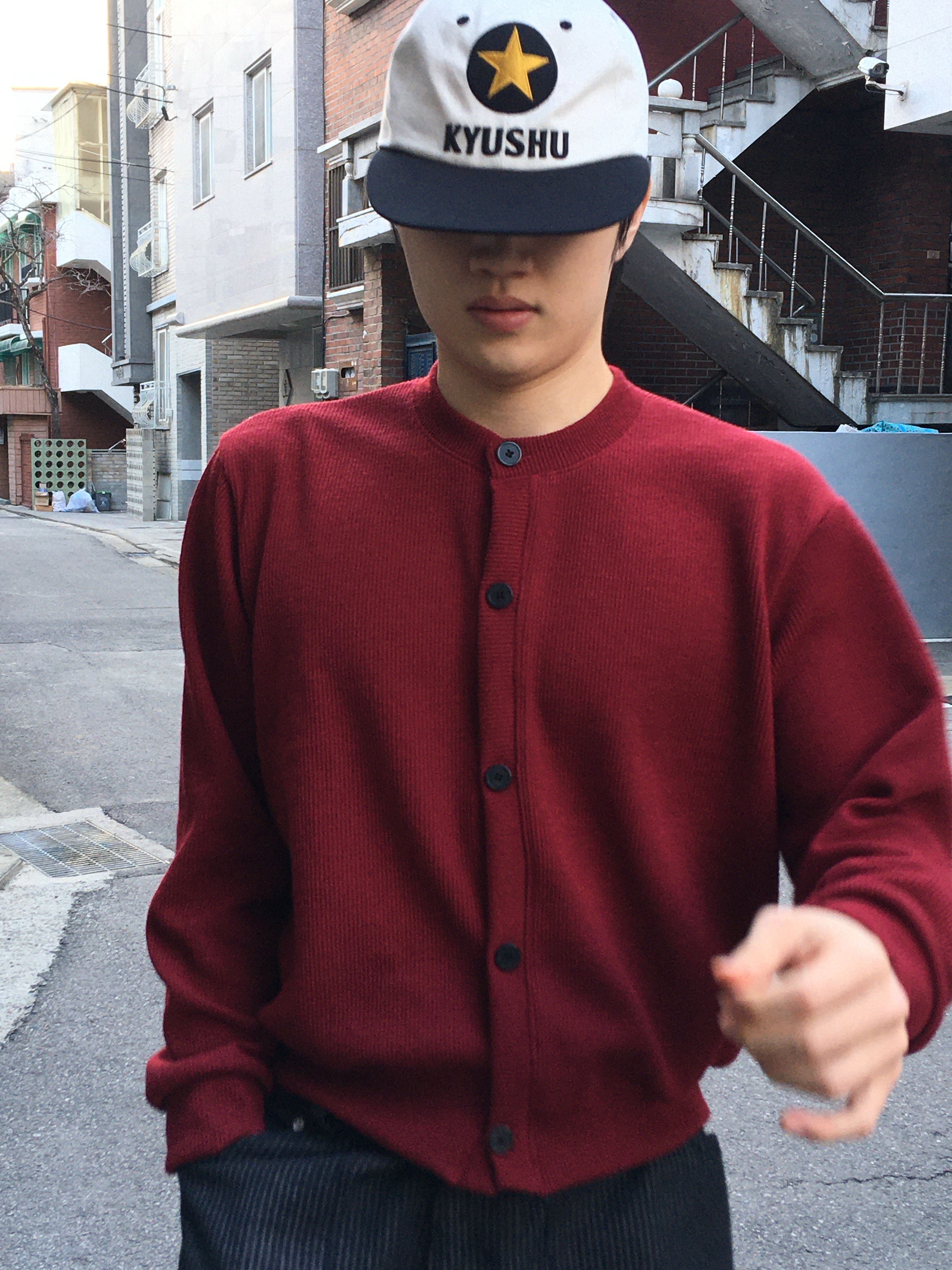 Aoiro KYUSHU Star ビール Cap, Salomon RX Snug Black Magnet 착용 스타일 - 1