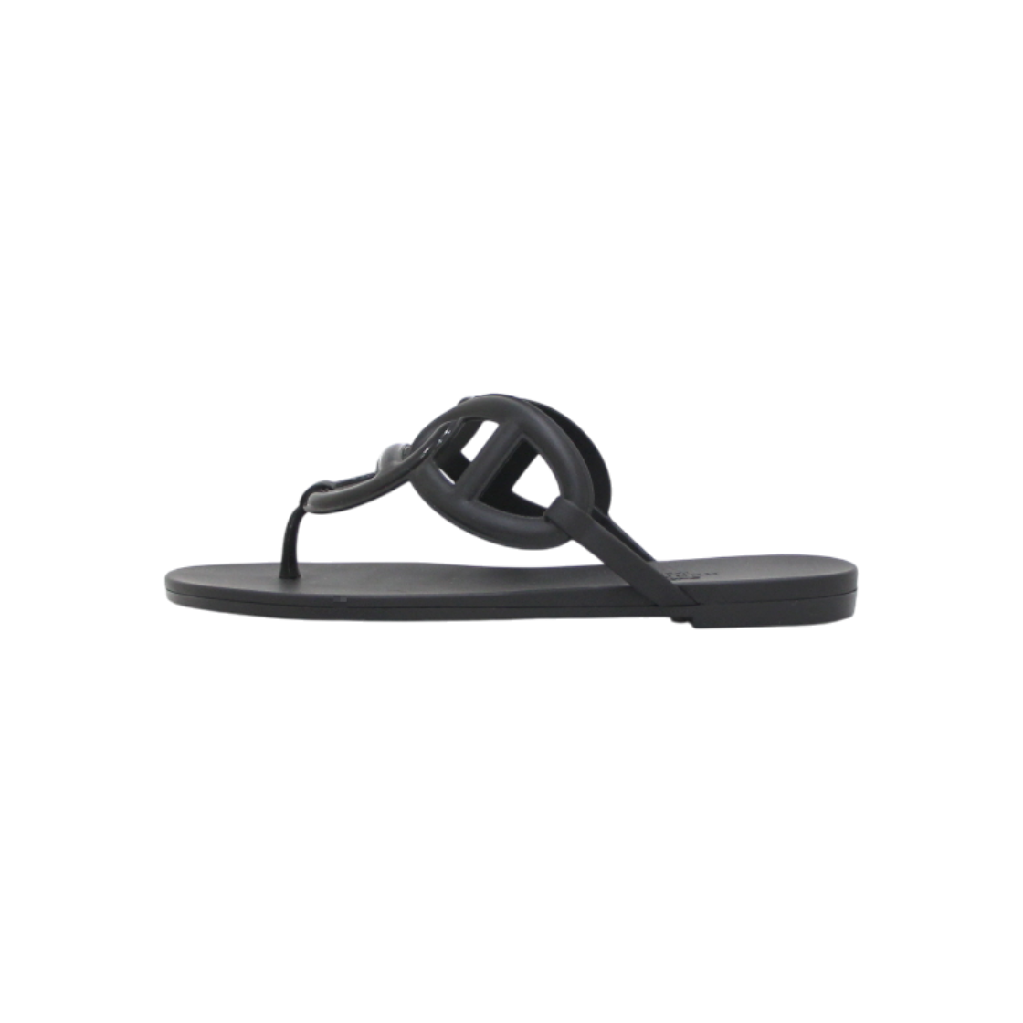 ITCDUIS2CWT9 Hermes H221001Z02 Egerie Noir Women Sandals Beach Slippers