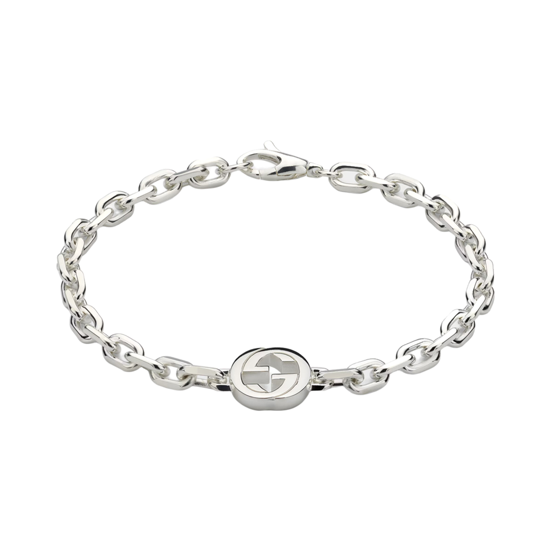 YBA796351001 [20% 쿠폰] Gucci Interlocking Bracelet 925 Sterling Silver