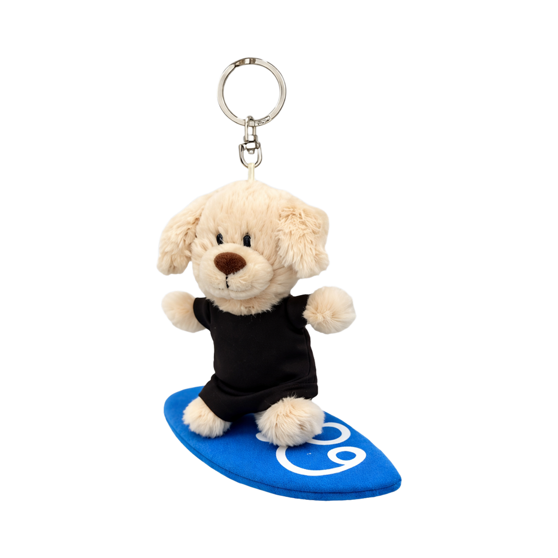 니키 서핑하는 골든 리트리버키링 10cm([KREAM 단독] NICI 10cm Golden retriever with Surfing Board BB) - 1