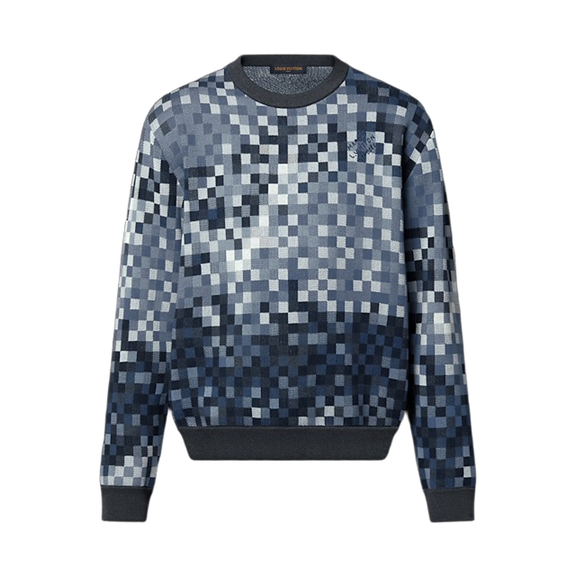 루이비통 LV 버스 다모플라주 자카드 풀오버 멀티컬러(Louis Vuitton LV Vers Damoflage Jacquard Pullover Multicolor)