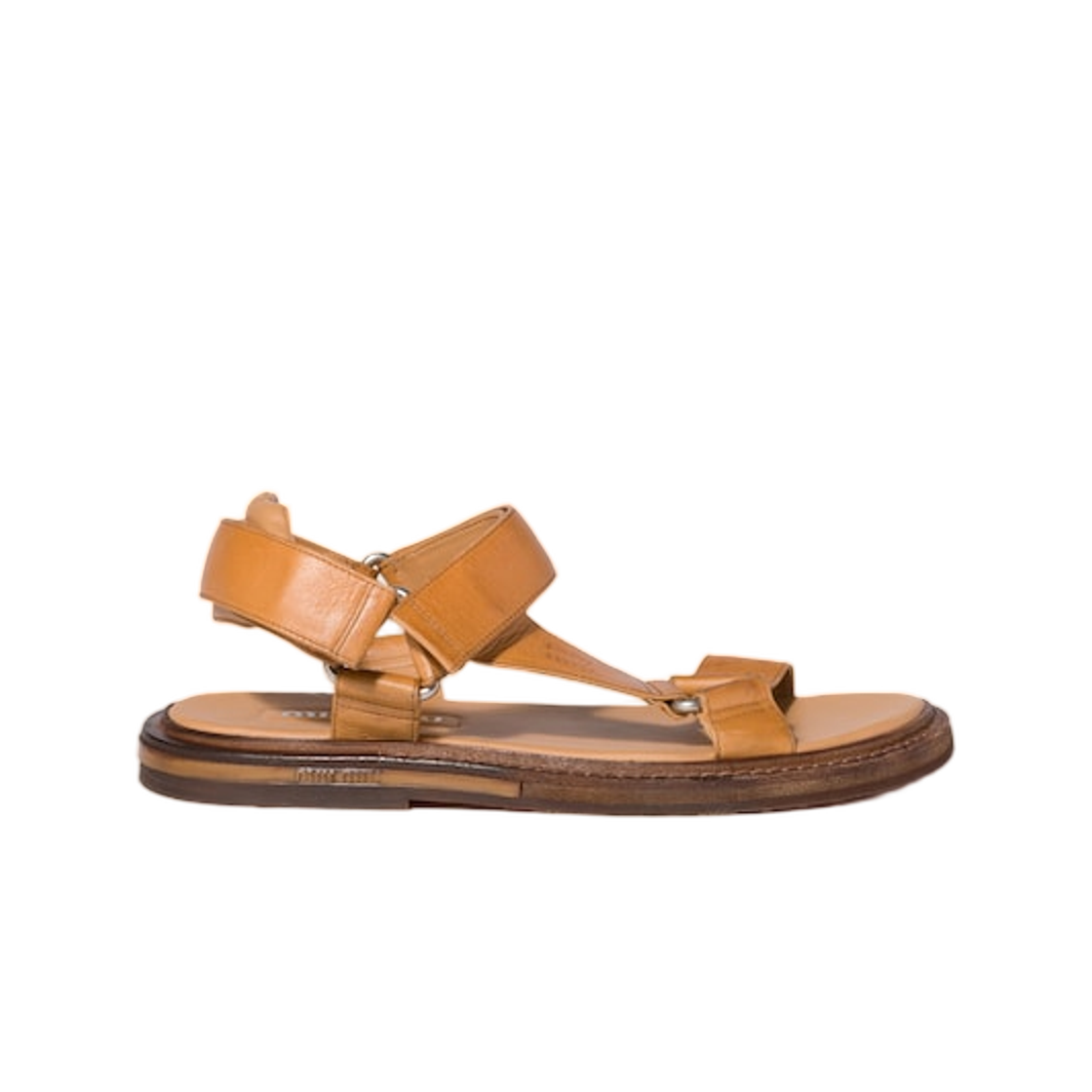 (W) 미우 미우 레더 샌들 허니((W) Miu Miu Leather Sandals Honey)