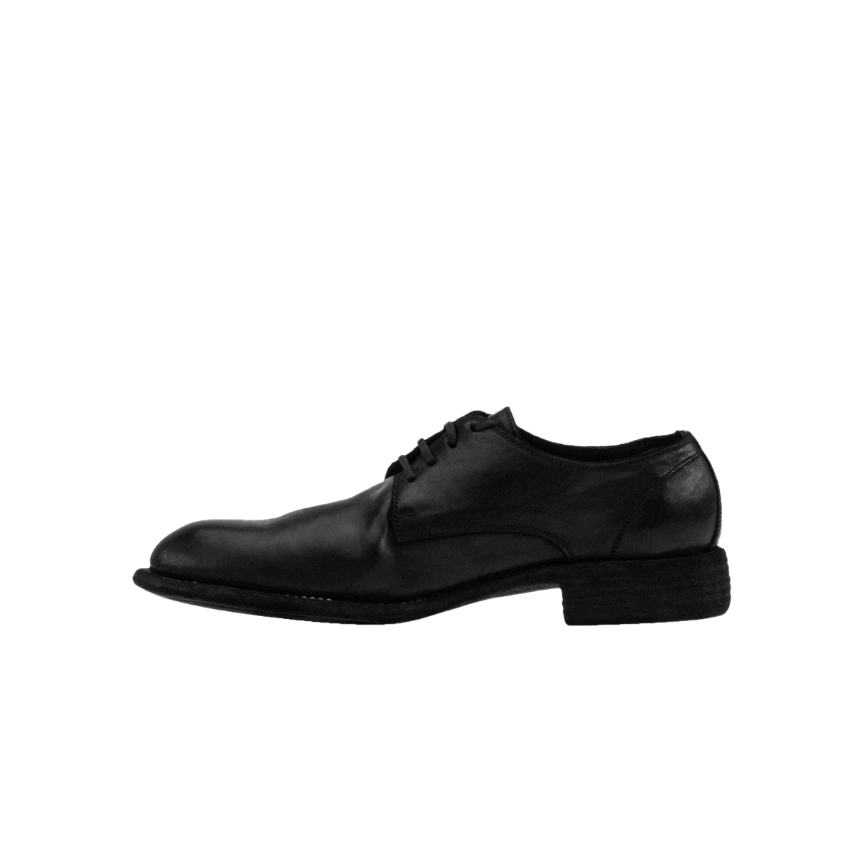 구이디 클래식 더비 솔 레더 블랙 - 26SS(Guidi Classic Derby Sole Leather Black - 26SS) - 3