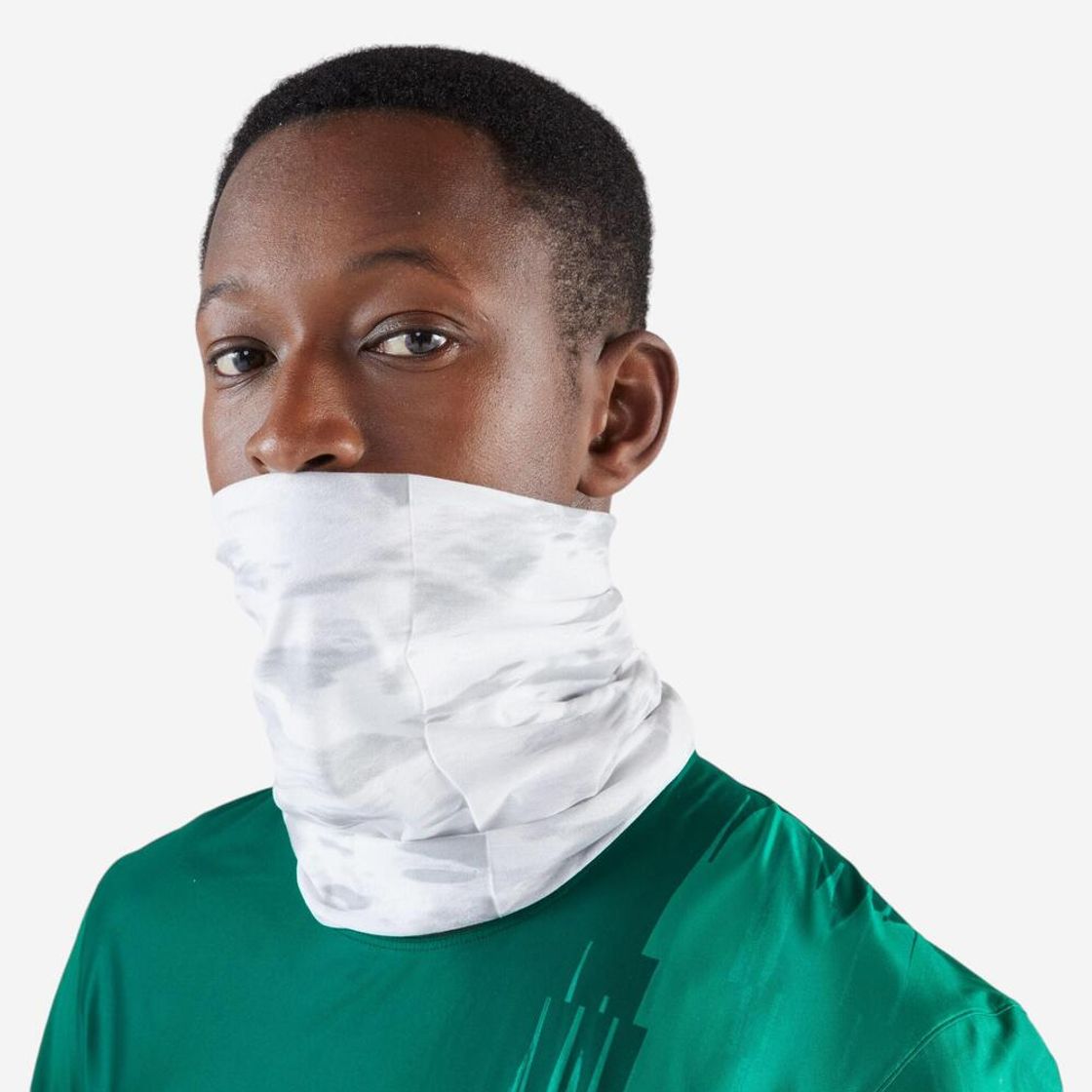 데카트론 러닝 다용도 넥워머 헤드밴드 화이트(DECATHLON Running Multi-use Neck Warmer Headband White) - 2