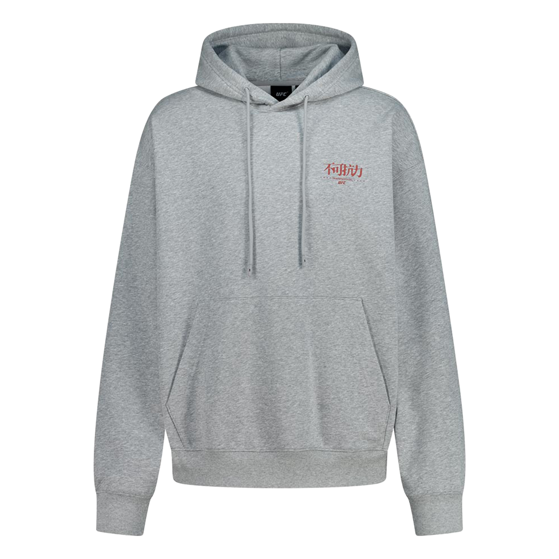 유에프씨 스포츠 불가항력III 오버핏 후드티 멜란지그레이 U2HDW1309MG(UFC SPORT Undeniable Force III Oversized Fit Hoodie Melange Grey) - 3
