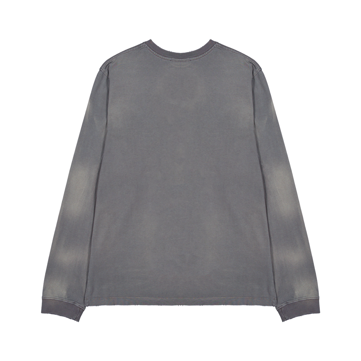 언더마이카 무.165 클래식 로고 워시드 포켓 롱 슬리브 그레이(Undermycar Mu.165 Classic Logo Washed Pocket Long Sleeve Gray) - 2